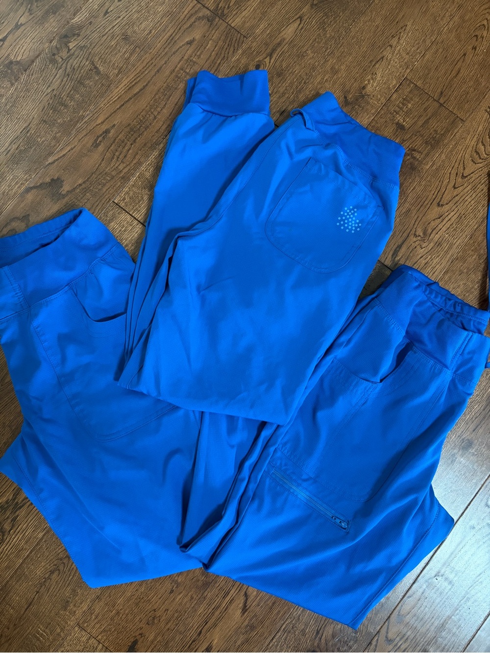 Cherokee Women's Royal Blue Track Jogger Scrub Pants